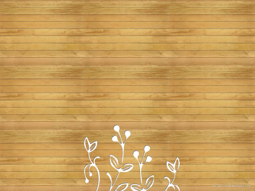 flower and wood background