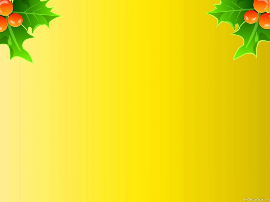 Christmas Leaves Background
