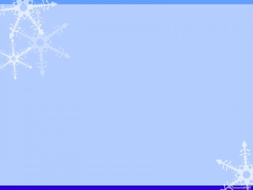 Christmas Snow Border Background