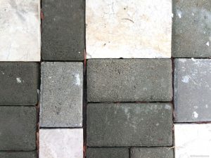 Brick Tile Flooring Outdoor Background