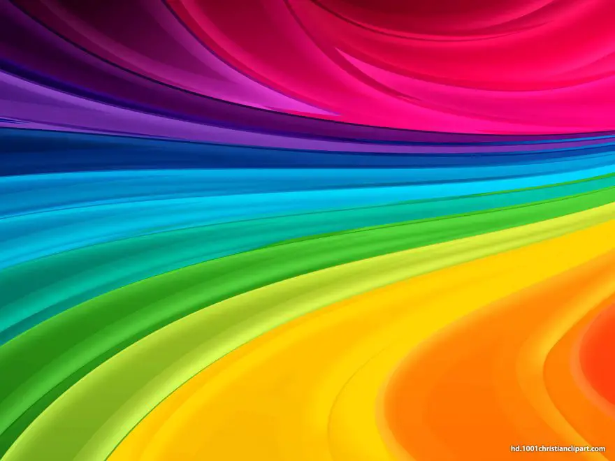 Modern Rainbow Microsoft Powerpoint