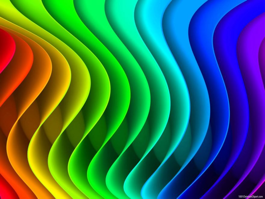 Rainbow Clipart Background Powerpoint