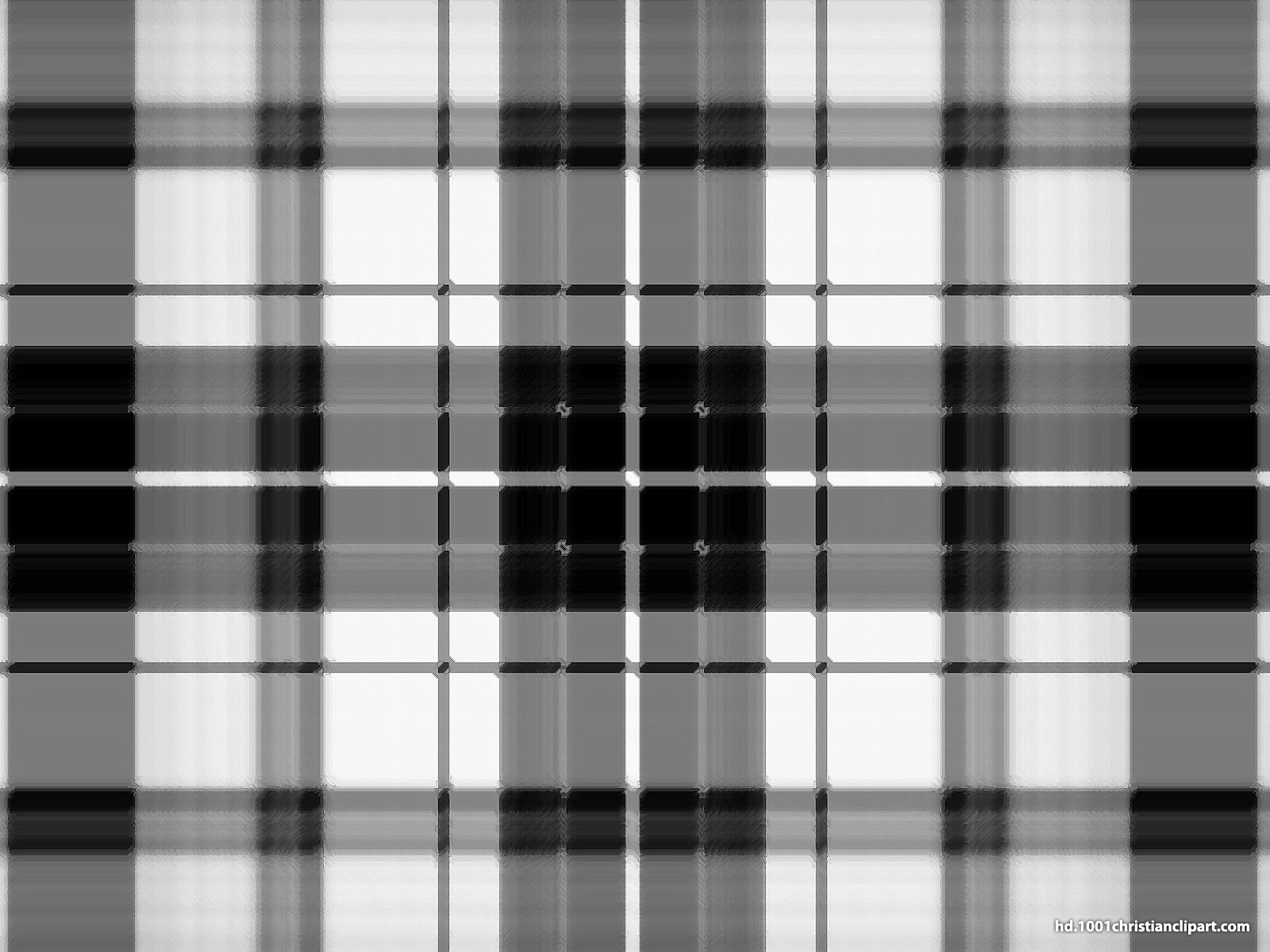 Black And White Plaid Background for PowerPoint