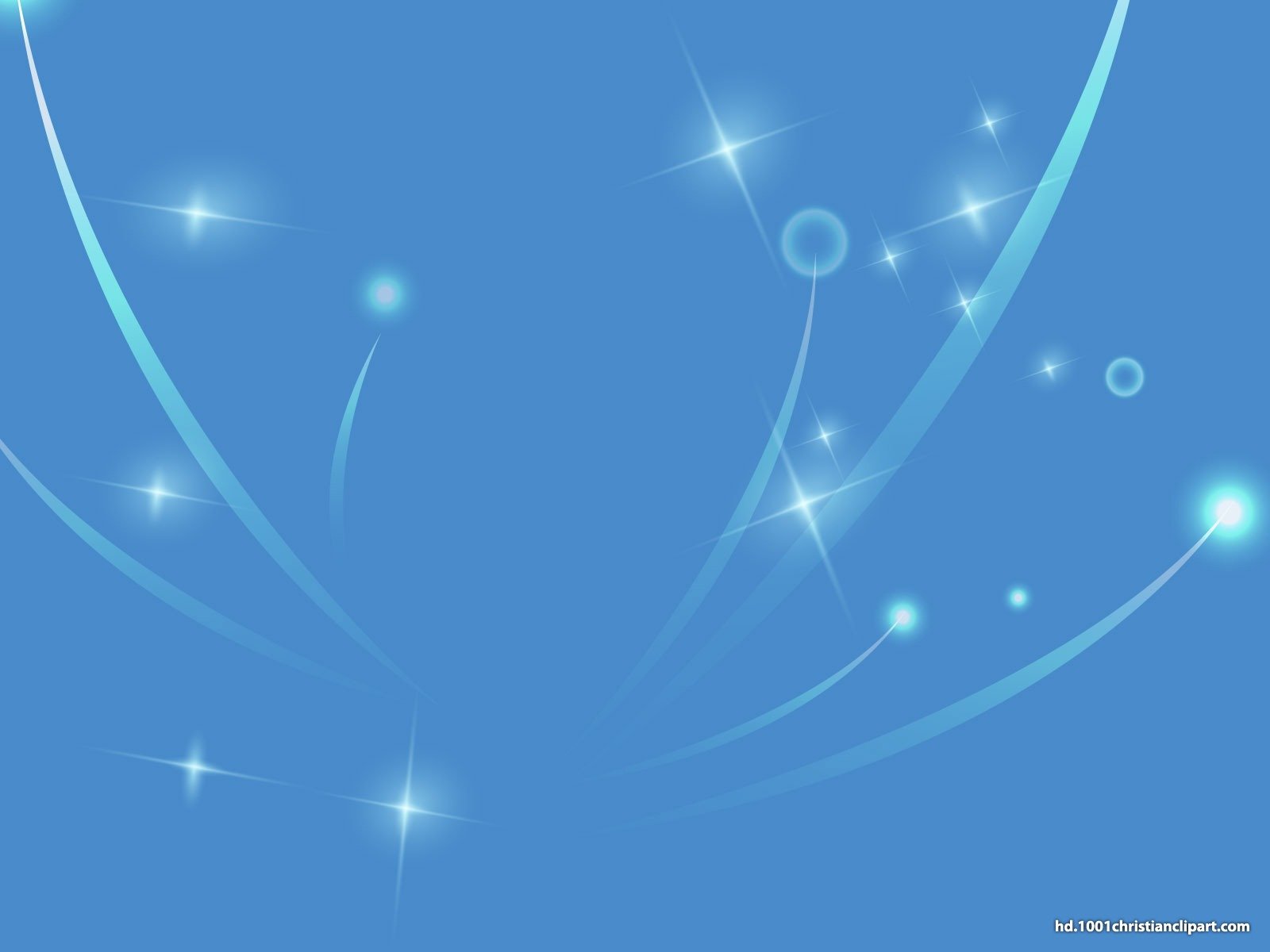 Blue Sparkle Background