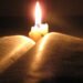Bible And Candle Powerpoint Background